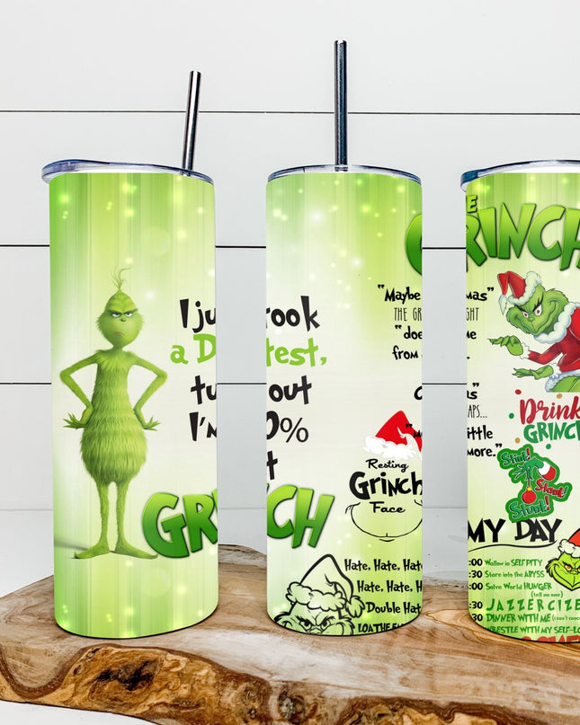Drink up Grinches Tumbler image 0