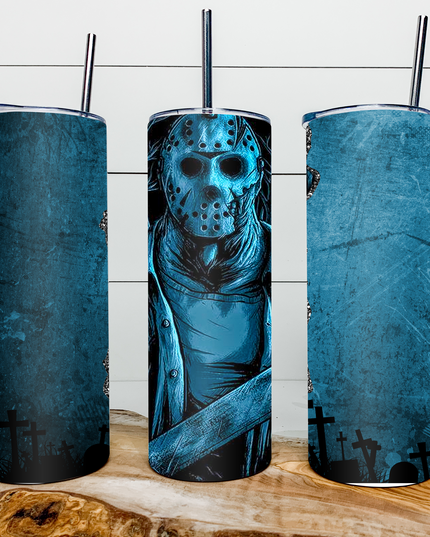Jason Voorhees 20 oz Custom Tumbler image 0