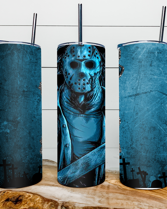 Jason Voorhees 20 oz Custom Tumbler image 0