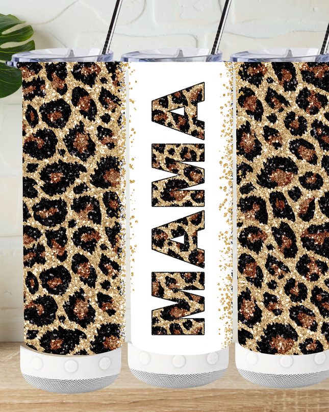Mama Leopard Tumbler, Bluetooth Speaker image 1