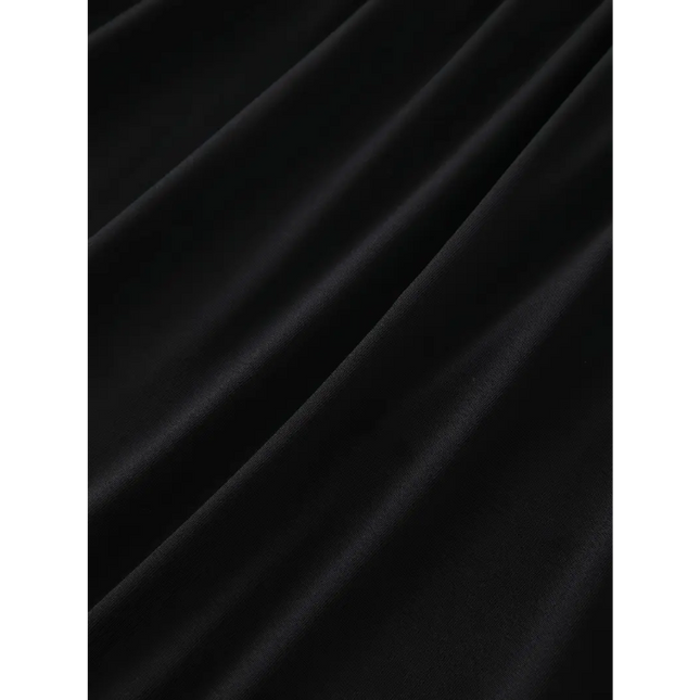 Black Strapless Smocked Tube Top