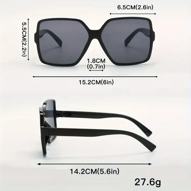 Oversized Square Sunglasses for Women – Bold Fashion Statement