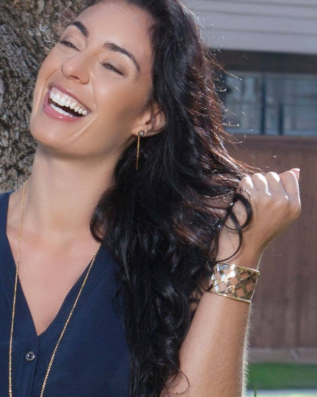 Cuffed Bracelet -GOLD image 4