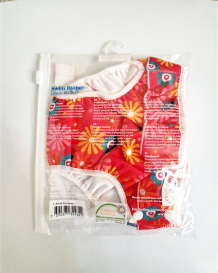 Imse Vimse Reusable Swim Diaper for Baby and Toddler Girls with Ruffle and Snaps image 1