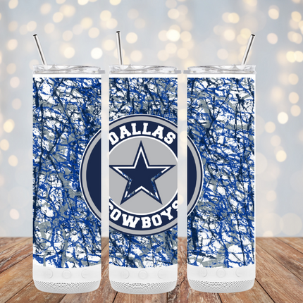 Dallas Cowboy Graffiti Tumbler image 1