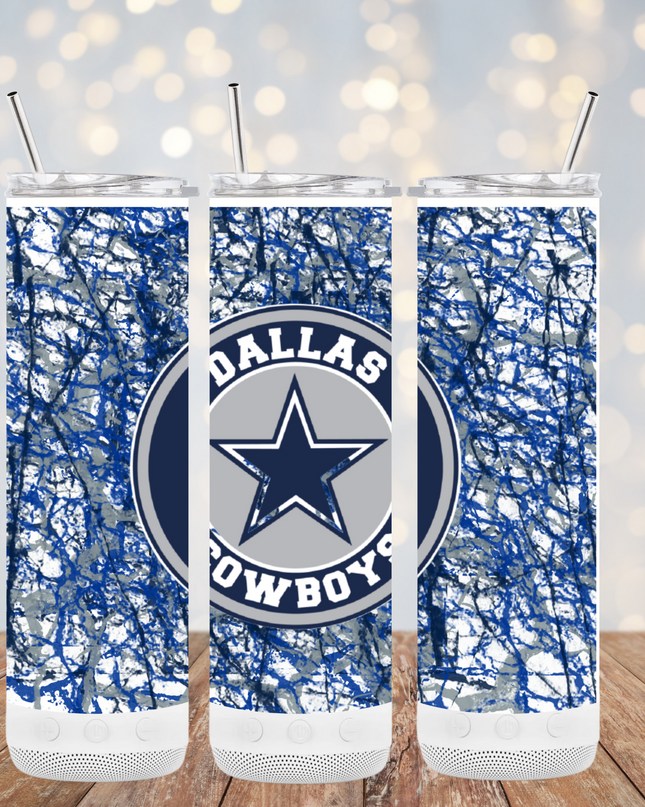 Dallas Cowboy Graffiti Tumbler image 1