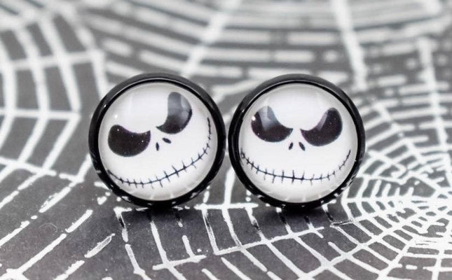Jack Skellington Stud Earrings image 0