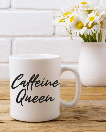 Caffeine Queen Coffee Mug image 0