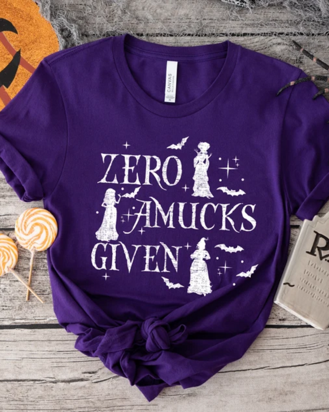 Zero Amucks Given Halloween Shirt image 0