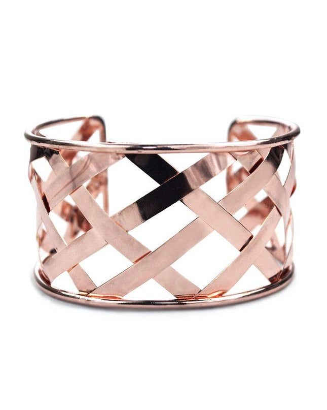 Cuffed Bracelet -GOLD image 3