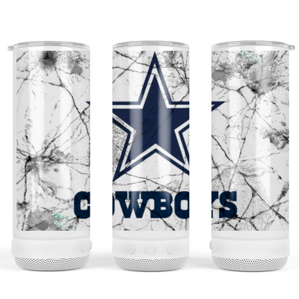 Dallas Cowboy Graffiti Speaker Tumbler image 0