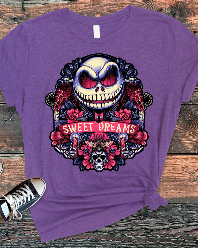 Sweet Dreams Gothic Jack Tee (Purple) image 0