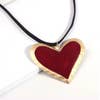 Red Heart Necklace image 1