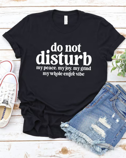Do Not Disturb Statement Tee image 0