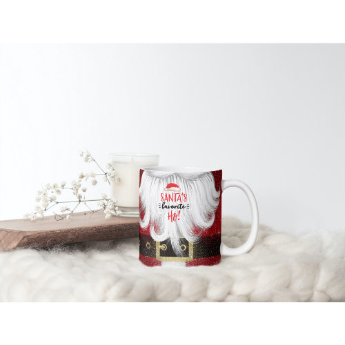 Santa's Favorite Ho Coffee Mug image 1