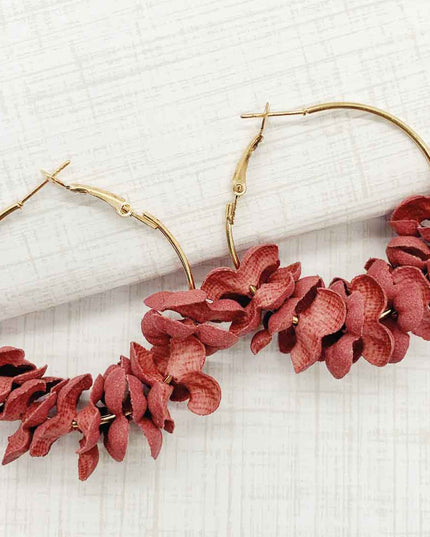 Aussie -Rose Earrings image 0