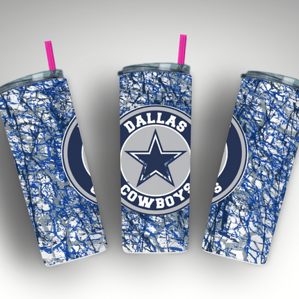 Dallas Cowboy Graffiti Tumbler image 0