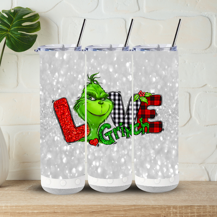 Love Grinch Tumbler image 1