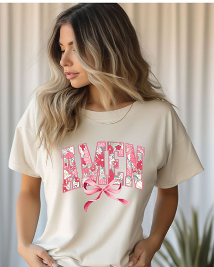 Amen Floral tshirt image 0