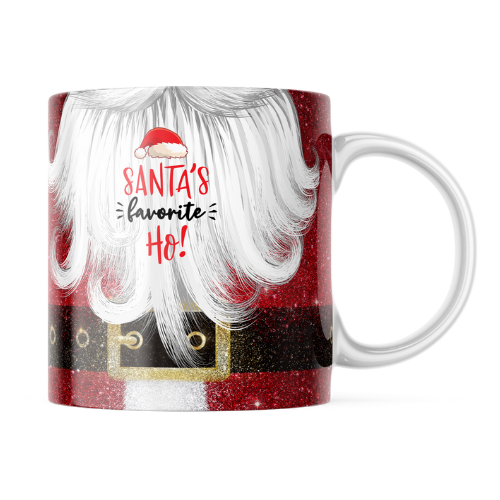 Santa's Favorite Ho Coffee Mug image 0