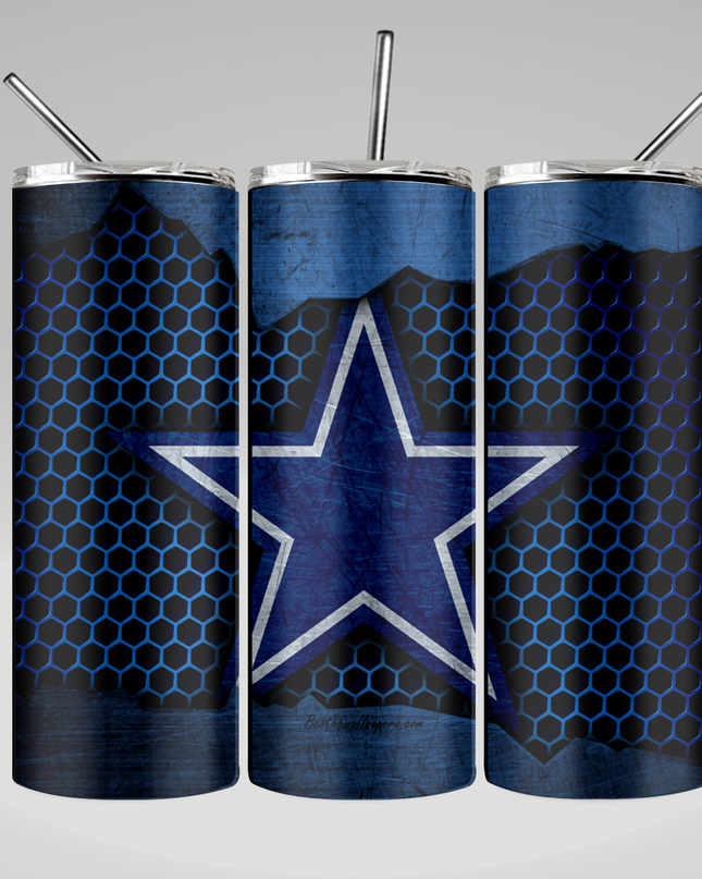 Dallas Cowboy Hive Tumbler image 0