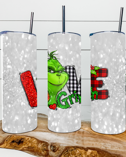 Love Grinch Tumbler image 0
