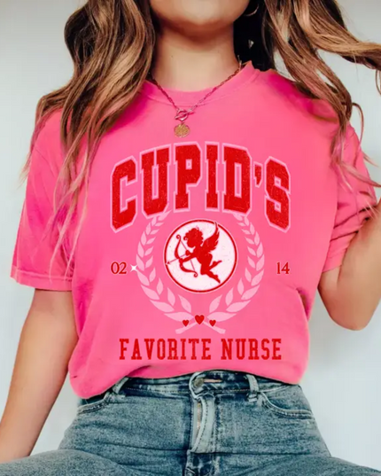 Cupid's Favorite Nurse Shirt image 0