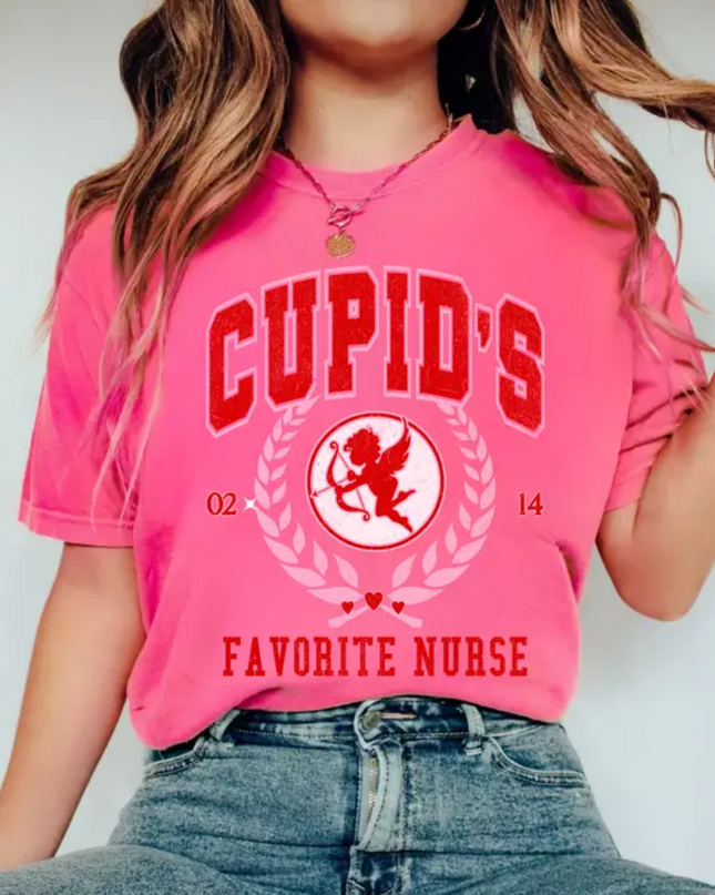 Cupid's Favorite Nurse Shirt image 0