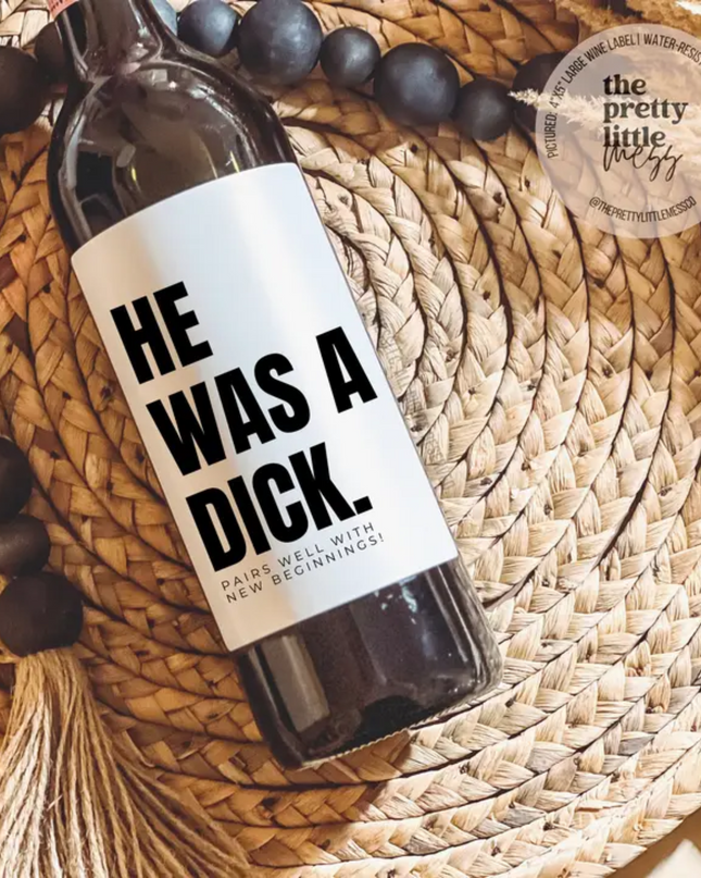 Funny Wine Labels, Holiday Wine Labels image 3