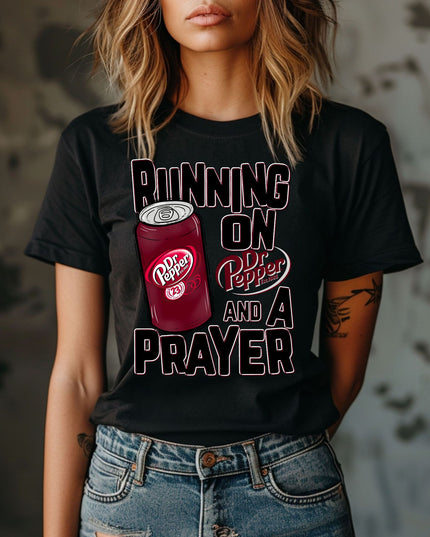 Running on Dr. Pepper Shirt image 0