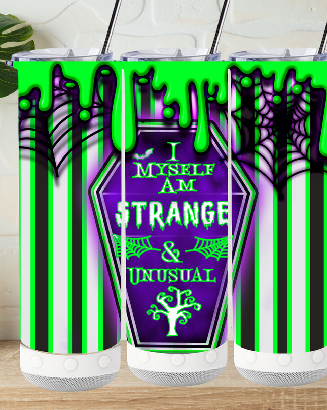 Beetle Juice Slime Tumbler- Skinny or Speaker