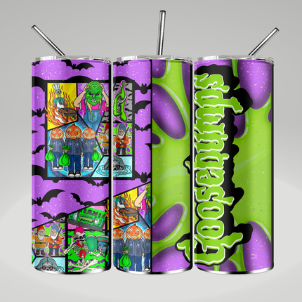 Goosebumps Slime Green Tumbler - Skinny or Speaker