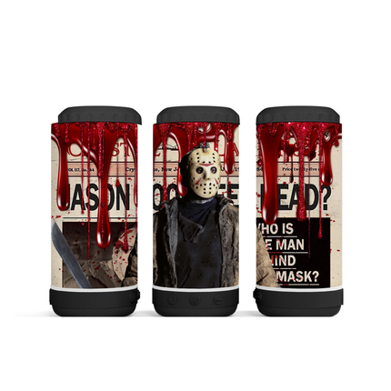Jason Vorhees Newspaper Tumbler- Skinny, Speaker or 4 in 1