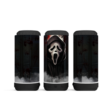Ghostface Black Tumbler- Skinny, Speaker or 4 in 1