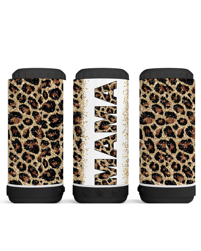 Mama Leopard Tumbler– Skinny, Speaker, or 4-in-1