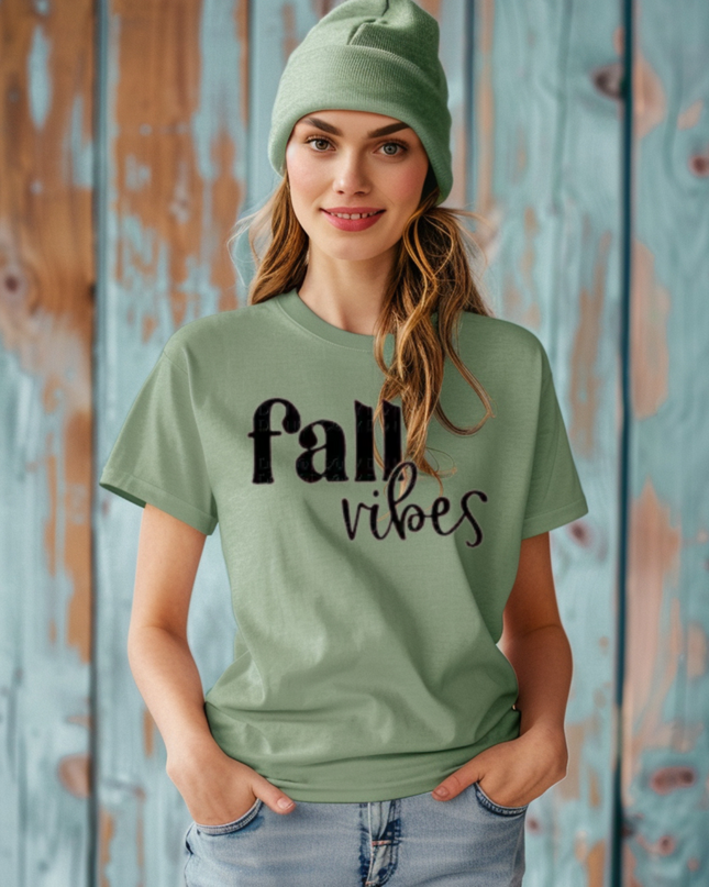 Fall Vibes T-Shirt – Cozy Autumn Graphic Tee