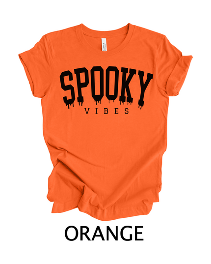 Spooky Vibes T-Shirt – Halloween Graphic Tee