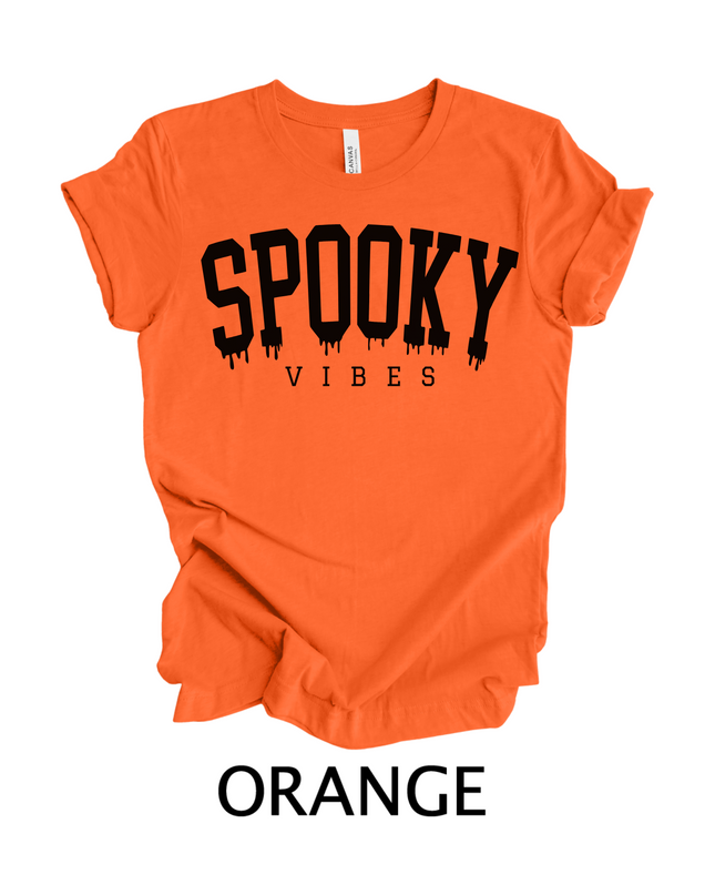 Spooky Vibes T-Shirt – Halloween Graphic Tee