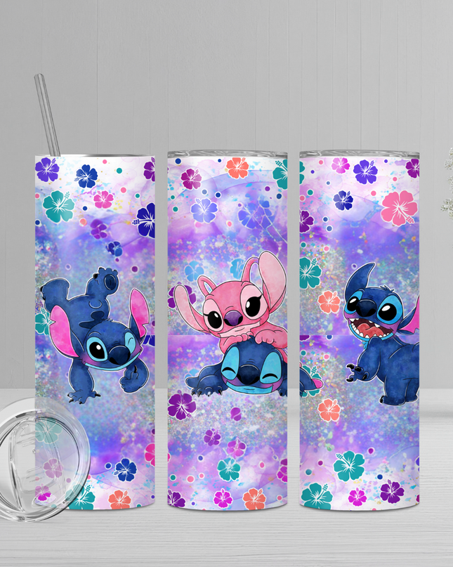 Stitch Flowers Tumblers – Skinny or Speaker