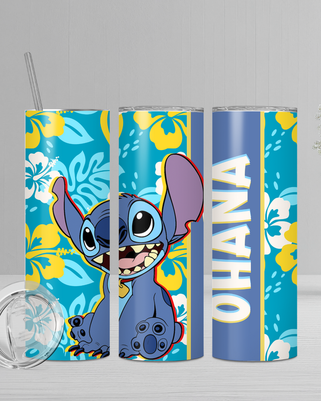 Stitch Ohana Tumblers – Skinny or Speaker