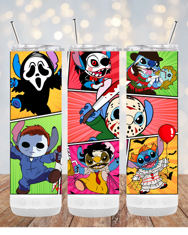 Halloween Stitch Tumblers – Skinny or Speaker