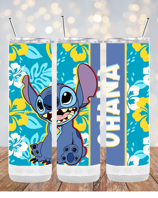 Stitch Ohana Tumblers – Skinny or Speaker
