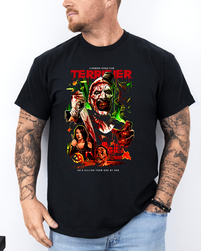 Terrifier Horror Bloody Chaos T-Shirt image 0
