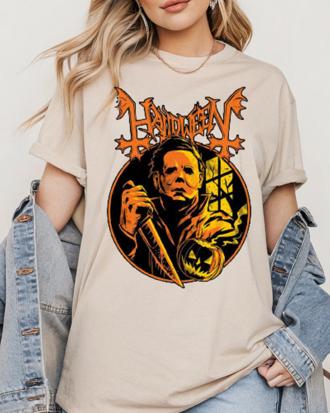 Retro Halloween Slasher Shirt image 0