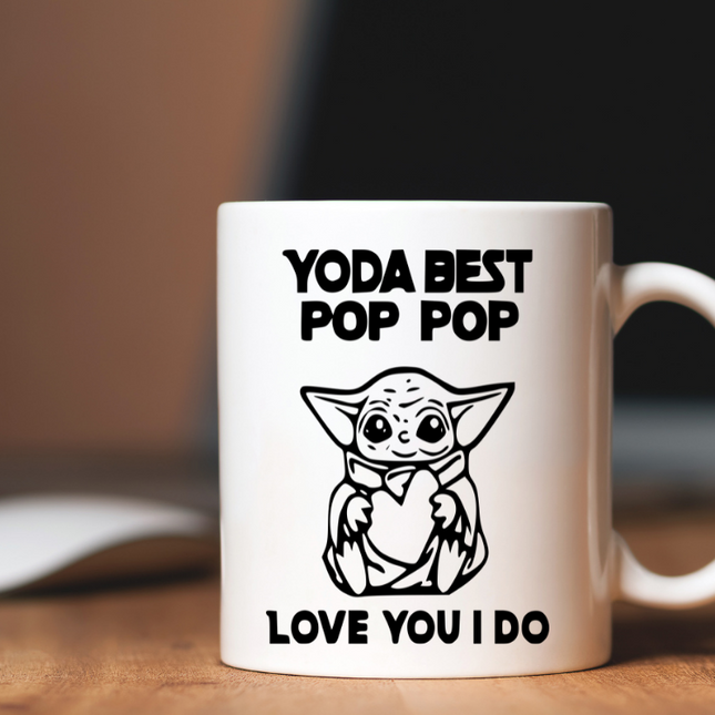 Yoda Best Pop Pop Coffee Mug image 0