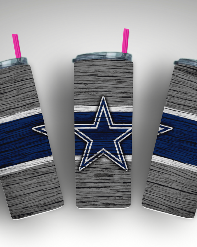 Dallas Cowboy Blue Star Tumbler image 0