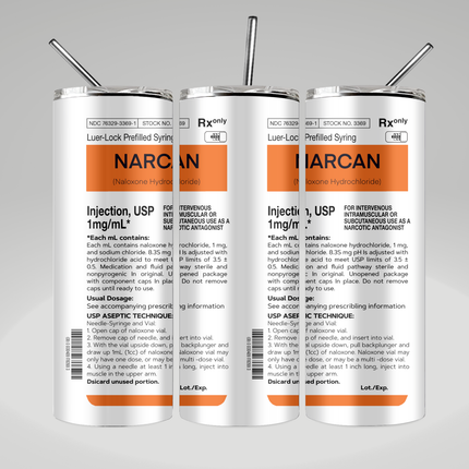 Narcan Nurse Tumbler, Bluetooth Speaker image 1