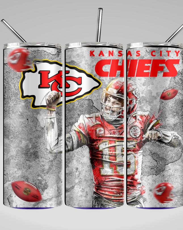 Mahomes 15 Tumbler image 1