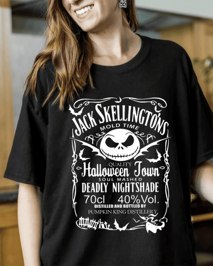 Jack Skellington's Deadly Nightshade Distillery Tee image 0