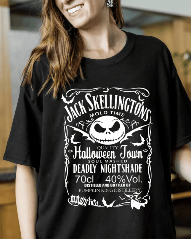 Jack Skellington's Deadly Nightshade Distillery Tee image 0